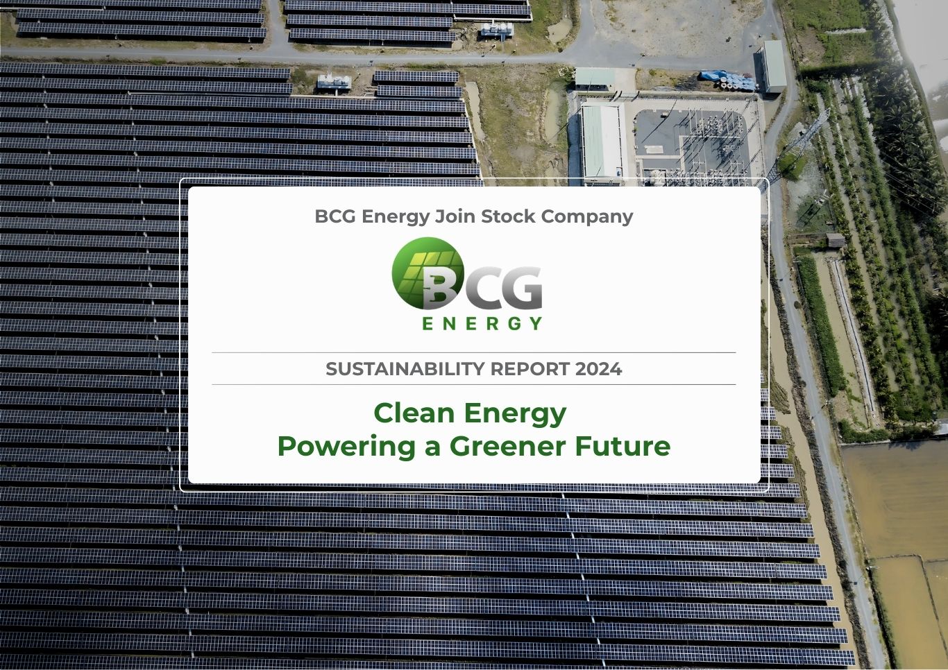 The sustainable development report BCG Energy 2025