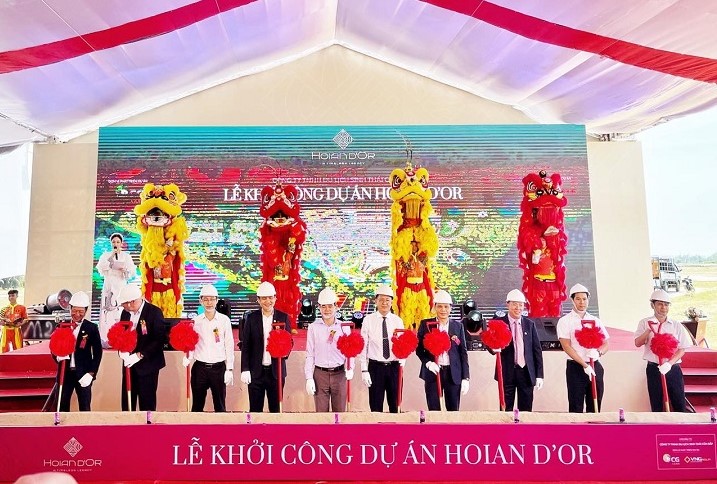 Khởi công tổ hợp nghỉ dưỡng Hoian d’Or